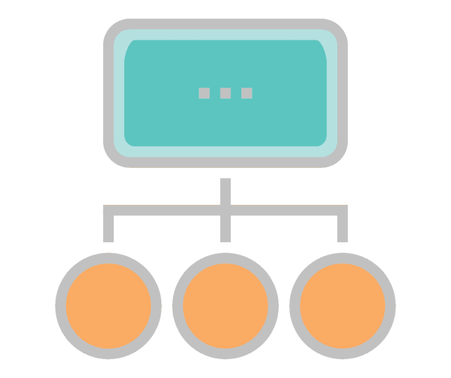Schéma illustrant une campagne d'emailing et la gestion des newsletters.