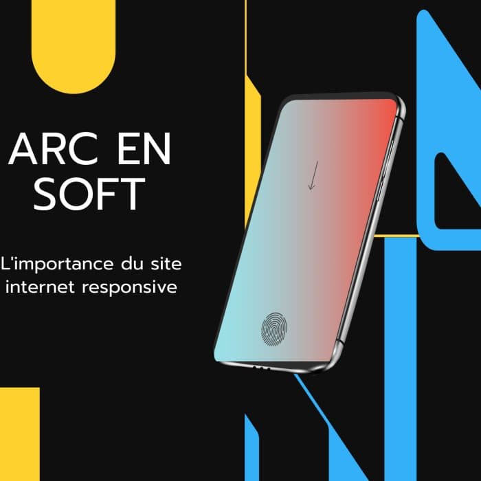 Site internet responsive pour une expérience optimale sur mobile et desktop.