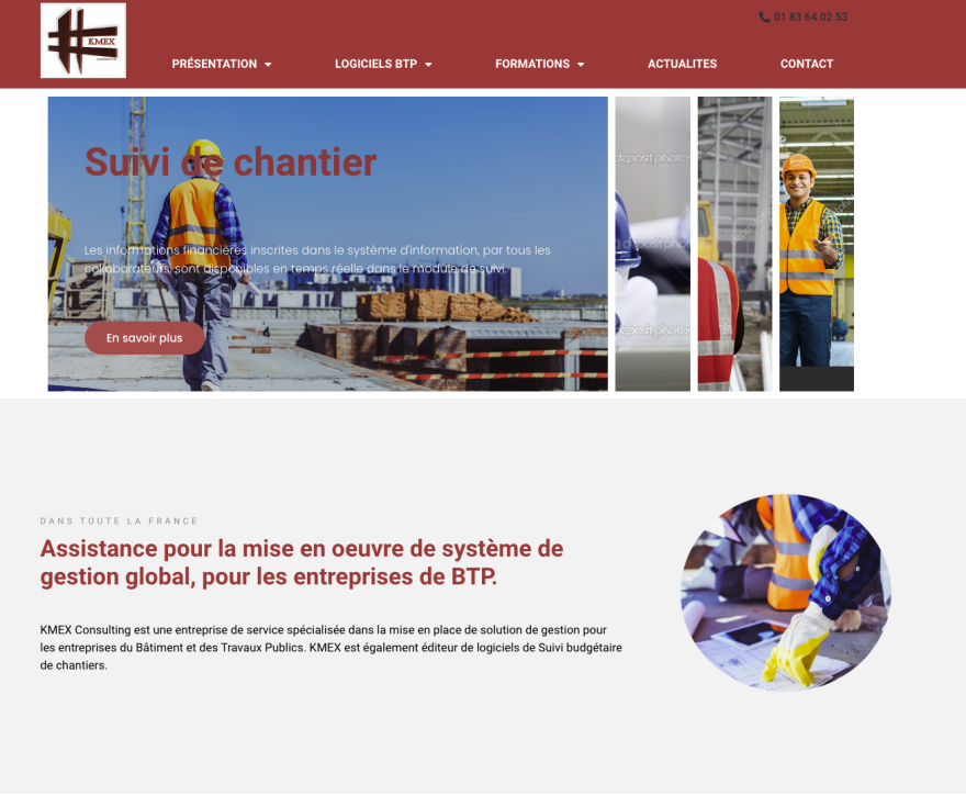 Logiciels BTP pour gestion de chantier.