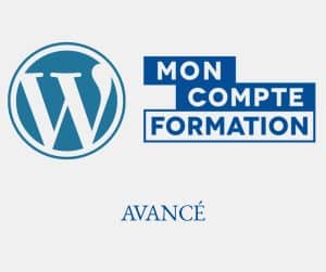Formation WordPress CPF avancée pour maîtriser la création de sites internet.