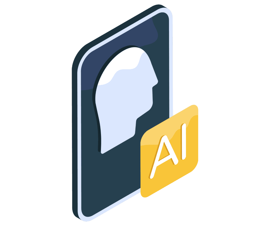 Illustration d'une intelligence artificielle intégrée au référencement web.