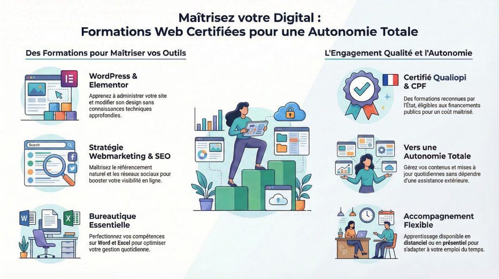 Agence web spécialisée en création et refonte de sites internet sur mesure.