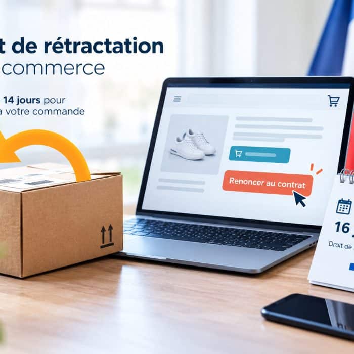 droit retractation contrat ecommerce